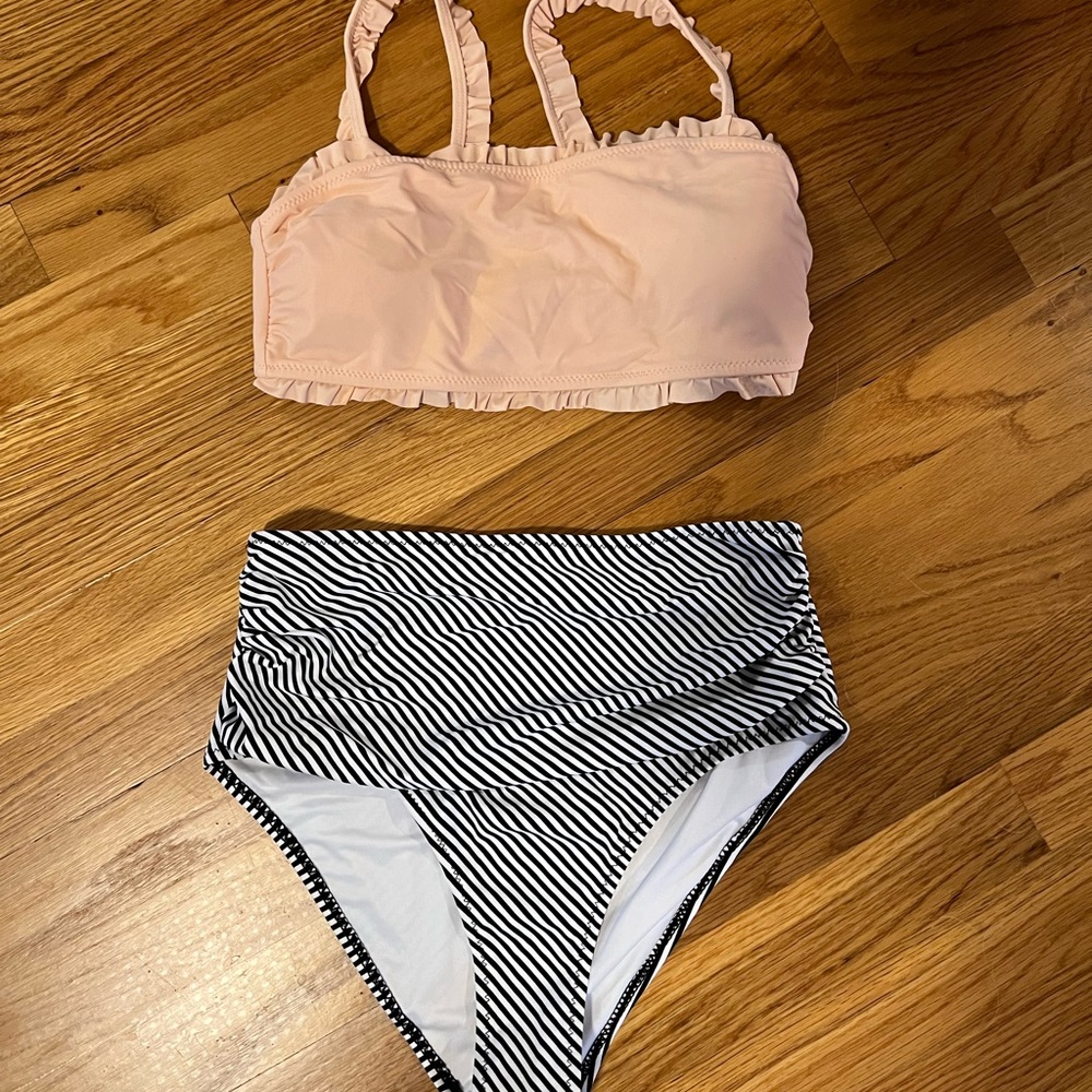 Cupshe high waisted bikini set